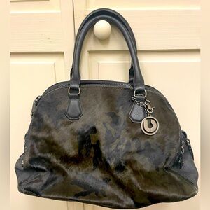 Charles Jourdan calf hair bag